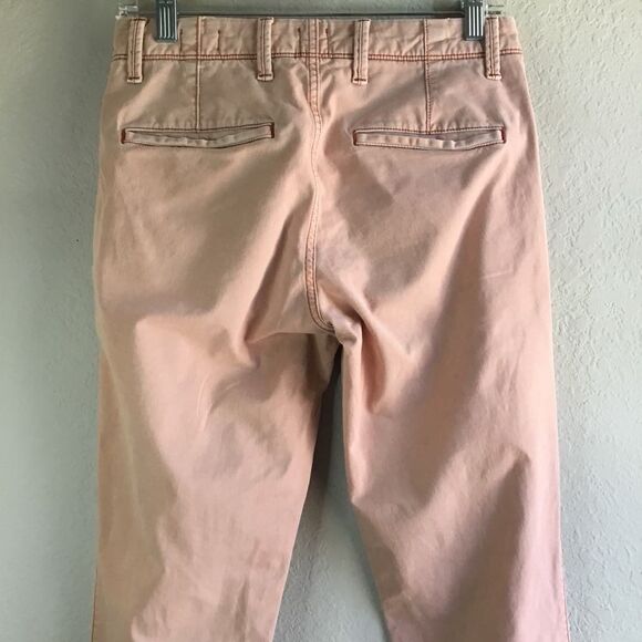 Gap Pink Denim Slim Skinny Leg Jeans Size 28x30 All Season Casual Feminine - Picture 5 of 8